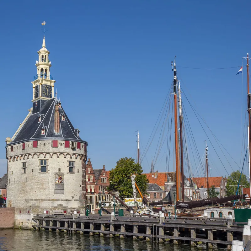 Website laten maken in Hoorn De Hoofdtoren aan de haven van Hoorn, waar SjopSjop websites maakt voor ondernemers